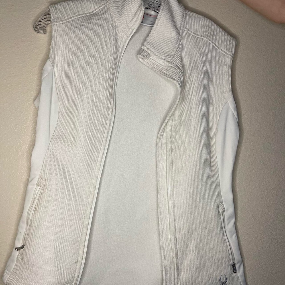 Spyder White Women's Vest